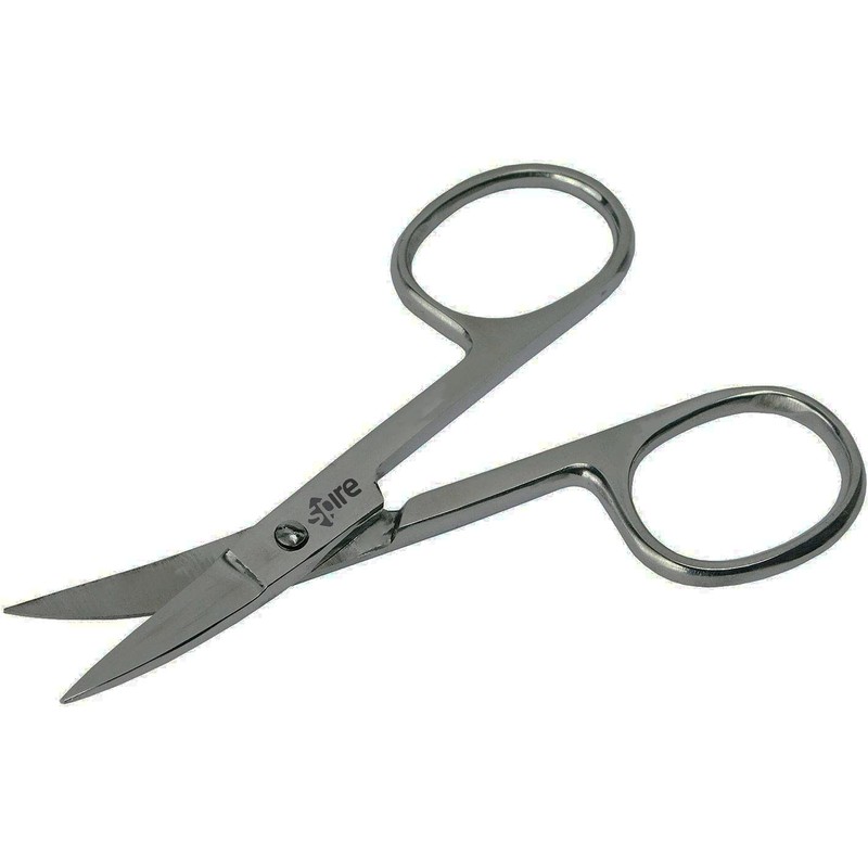 Nail Scissors Curved Sharp Heavy Duty Stainless Steel Manicure Scissors