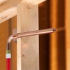 Pex-A Expansion Copper Stub Out Elbow with Flange 3/4" x