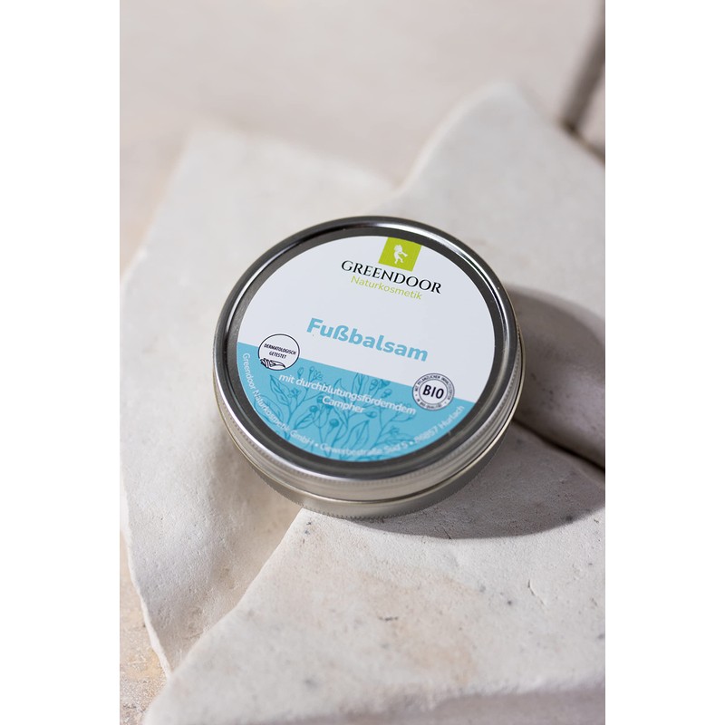 Greendoor Foot Balm with BIO Cocoa Butter, buy now the