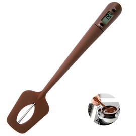 OFKPO Elektronisch Silikon Thermometer Spachtel,Küche Backen Thermometer Werkzeuge