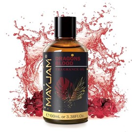 MAYJAM MAYJAM Drachenblut?l 100ml, Premium Duft?l fr ?therische ?le Diffusor, Aromatherapie, Haus, ?lbrenner