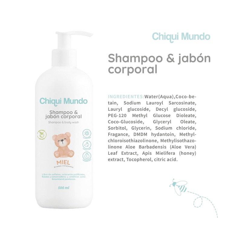 Shampoo & Bodywash para Bebé