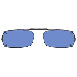 Shade Control Visionaries Polarized Clip on Sunglasses - True Rec - Bronze Frame - 56 x 35 Eye