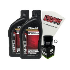 Cyclemax Standard KPO Oil Change Kit compatible with 2004-2006 Kawasaki PRAIRIE 700 4X4