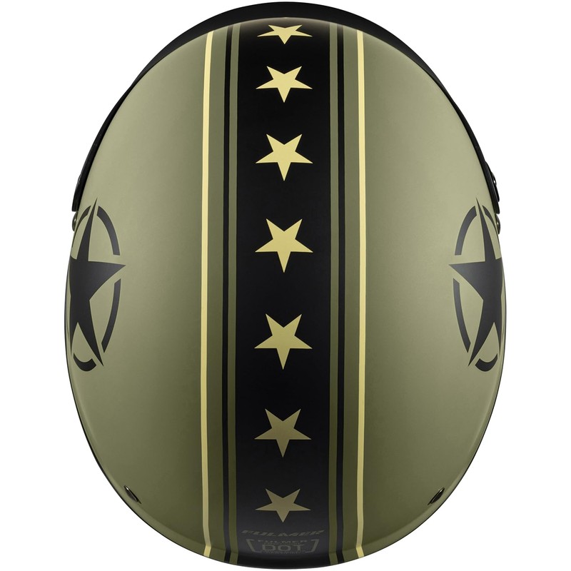 Fulmer 951 Core Half Helmet (Matte Green - Large)