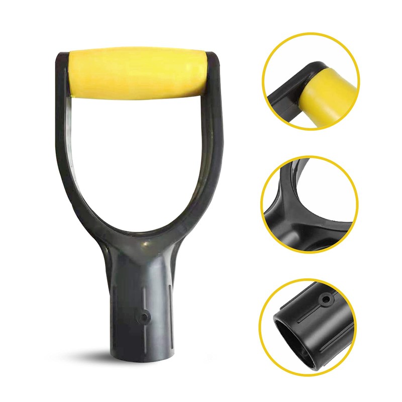 D Grip Plastic Spade Handle, 32mm Inner Diameter Snow Shovel