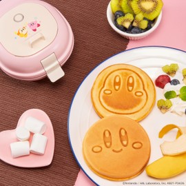 CCP KM-PM71-KB Kirby Starry Pancake Maker, Make Cute Kirby and Waddledi Pancakes! Charanix Series