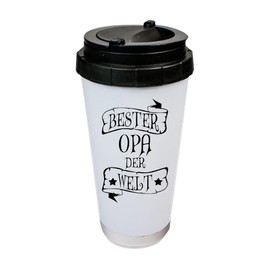 ShirtInStyle Stainless Steel Drinking Cup To Go Bester Opa der Welt