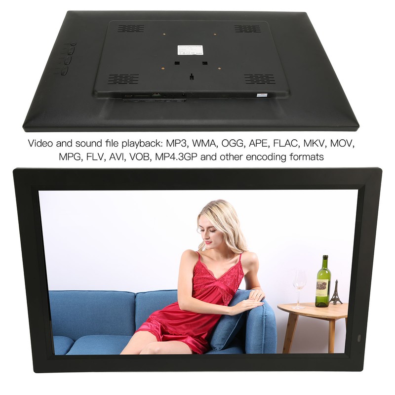 21.5 Inch Digital Photo Frame IPS Screen 1920x1080 HD Advertising