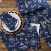 Split P Captain's Quarters Table Runner 15X72 - Navy
