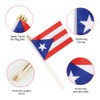 Ckexin 25Pack Small Puerto Rico Flag Handheld Mini Puerto Rican