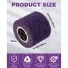 SHITIME 2 Pcs Abrasive Drawing Wheel Surface Conditioning Tool, 4.5"