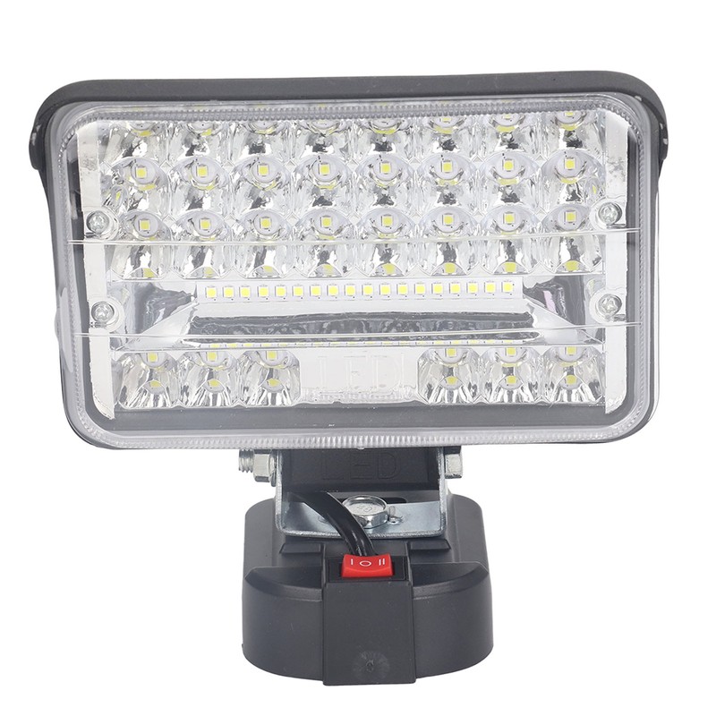 144W 7200LM LED Work Light Spotlight Floodlight Emergency Portable Flashlight