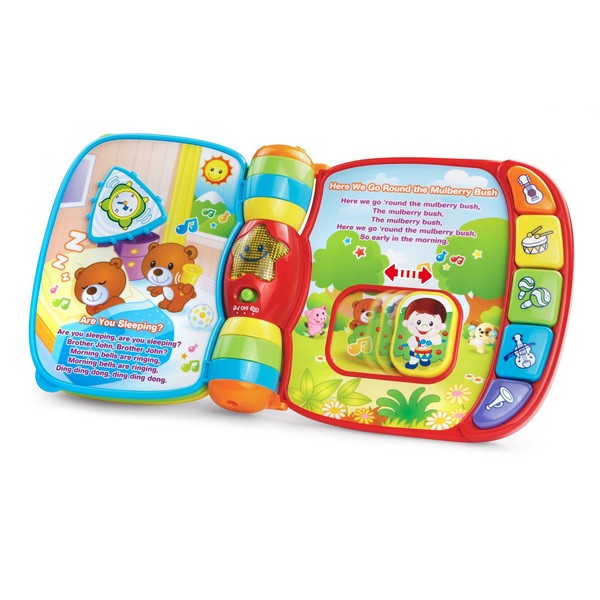 VTech Musical Rhymes Book (Frustration Free Packaging), Red