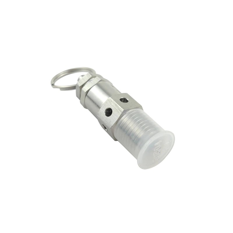 HEZONGSION 1/4" NPT Male Pressure Relief Valve,170psi Set Pressure,Stainless Steel