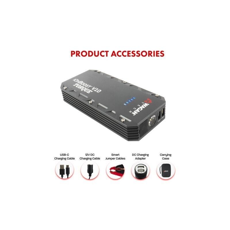 Wagan iOnBoost V10 14.8V Lithium Jump Starter up to 6.7L