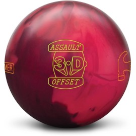 Hammer 3D Offset Assault Bowling Ball - 14
