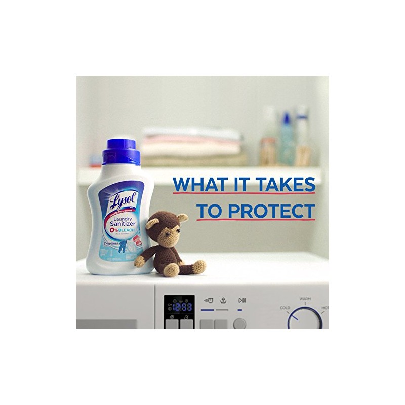 Lysol Laundry Sanitizer Additive, Sanitizing Liquid For Clothes And Linens,