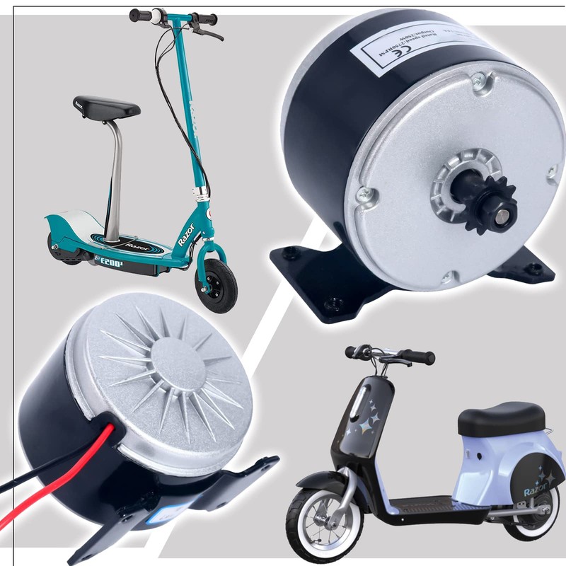 GLENPARTS 24V 250W 280W Electric Motor for Razor Ground Force,