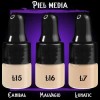 Kit Muestras De Base Maquillaje Líquido Mate Malagna Varios