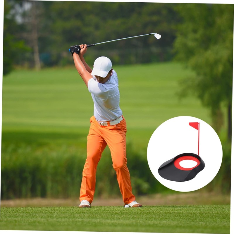 GRIRIW 1Pc All Direction Golf Putting Cup Training Aid for