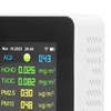 9 in 1 Air Quality Monitor WiFi Air Detector Color
