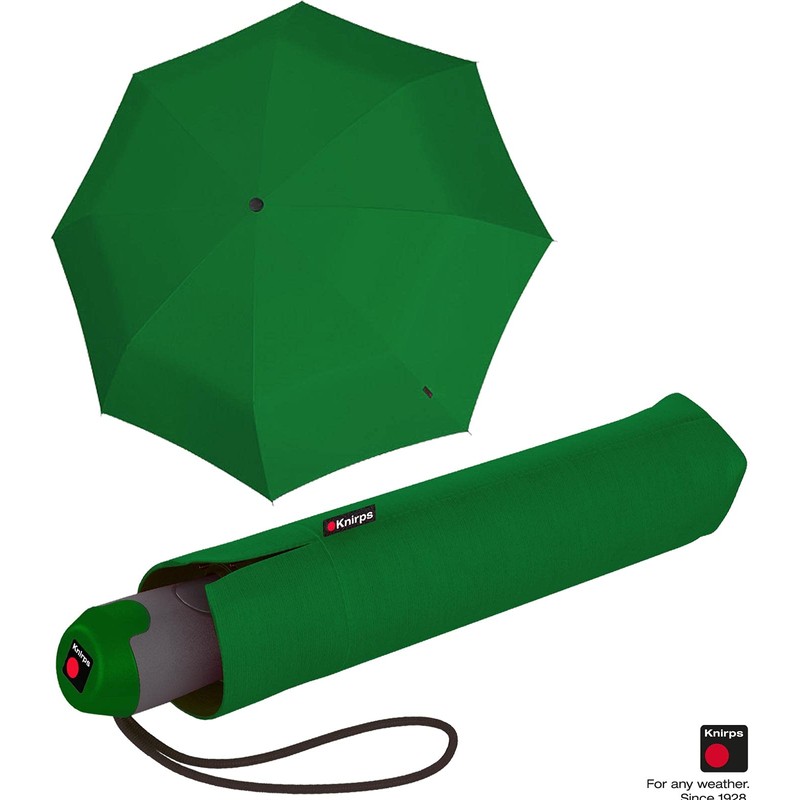 Knirps E.200 Medium Duomatic Pocket Umbrella, Green