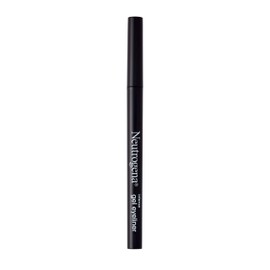 Neutrogena Intense Gel Eyeliner with Antioxidant Vitamin E, Smudge- & Water-Resistant Eyeliner Makeup for Precision Application, Jet Black, 0.004 oz
