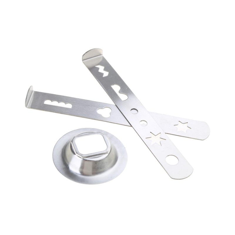 NewLuyer Biscuit Maker Attachment for Meat Grinder Cookie Press, Stainless