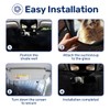 GENANY Raccoon Family Windshield Sun Shade for Car SUV Truck