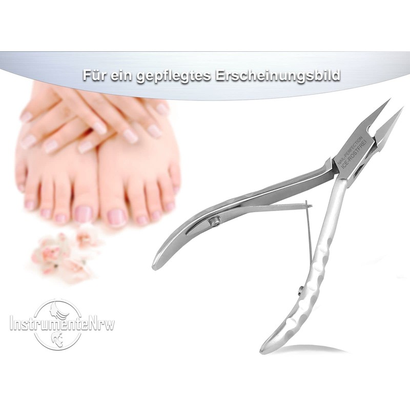 Nail Nippers Corner Nippers 10.5 cm Pointed Shape Straight Cut