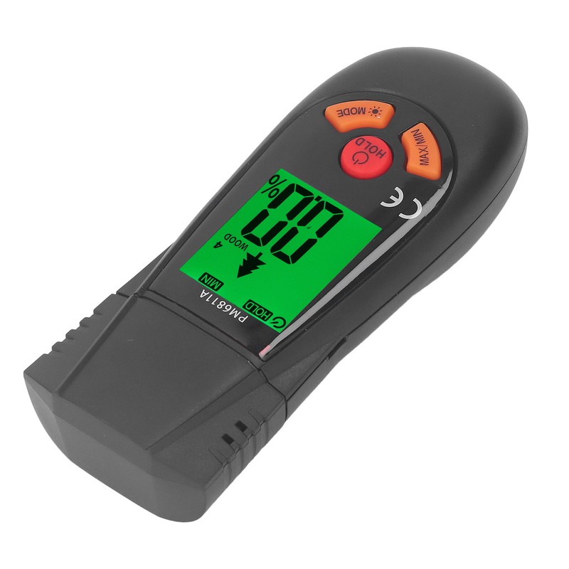 Wood Moisture Meter Woodworking Digital Water Leak Detector Damp Tester