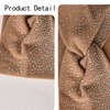 Bling Wide Stretchy Headbands for Women Girls Rhinestone Knot Headband