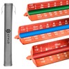 Stylo 12" Aluminum Architect Scale Ruler Laser Etched Triangle Drafting