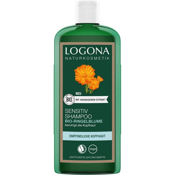 LOGONA Naturkosmetik Sensitive shampoo for naturally healthy hair, suitable for