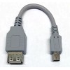 COMPUMATIC USB A Female to USB Mini-B Male (5 Pin),