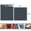 50 Mixed Size Grey Mailing Bags, Self Seal Strong Waterproof