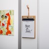 corpus delicti :: Clipboard Small Solid Wood (Oak) 11.5 x