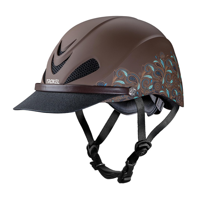 Troxel Dakota Trail Horse Riding Helmet, Low-Profile Light Adjustable Design,