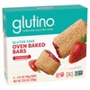 Glutino Gluten Free Oven Baked Bar, Strawberry, Naturally Flavored, 5