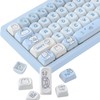 JOMKIZ 139 Keys PBT Keycaps, MOA Profile Keycaps, Dye Sublimation,