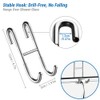ecooe Stainless Steel Shower Squeegee with Hook, 12″ Shower Glass