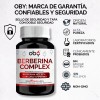 Berberina Hcl 1000mg Potenciada Piperina Curcuma Glucontrol Oby Berberine Complex