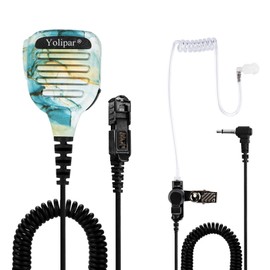 Yolipar Radio Shoulder Speaker Mic Handheld Microphone with 3.5mm Audio Jack Compatible with Motorola XPR 3000 3300 3300E 3500 3500E
