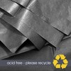 Black Tissue | 8 Sheets 50x70cm | 2 Packs, Each