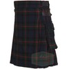 Scottish Modern Tartan Leather Straps Utility Kilts For Active Men
