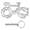 OHREN 12-in-1 Mini Bicycle Multifunctional Tool, Bicycle Multitool with Aluminium