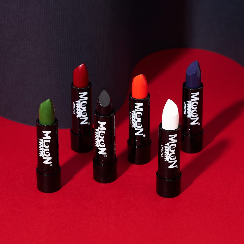 Halloween Lipstick by Moon Terror | Midnight Black | SFX