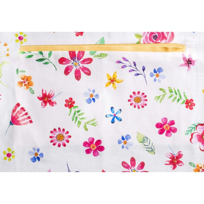Maison d'Hermine 100% Cotton 1-Piece Kitchen Apron with Adjustable Neck