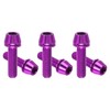 PATIKIL M5x18mm Titanium Bicycle Stem Bolt, 6 Pack Hex Tapered